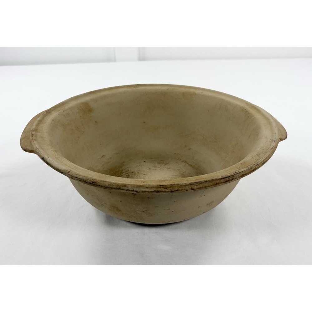 Vintage Pampered Chef Family Heritage 12" Stoneware Baking Bowl 1450 USA